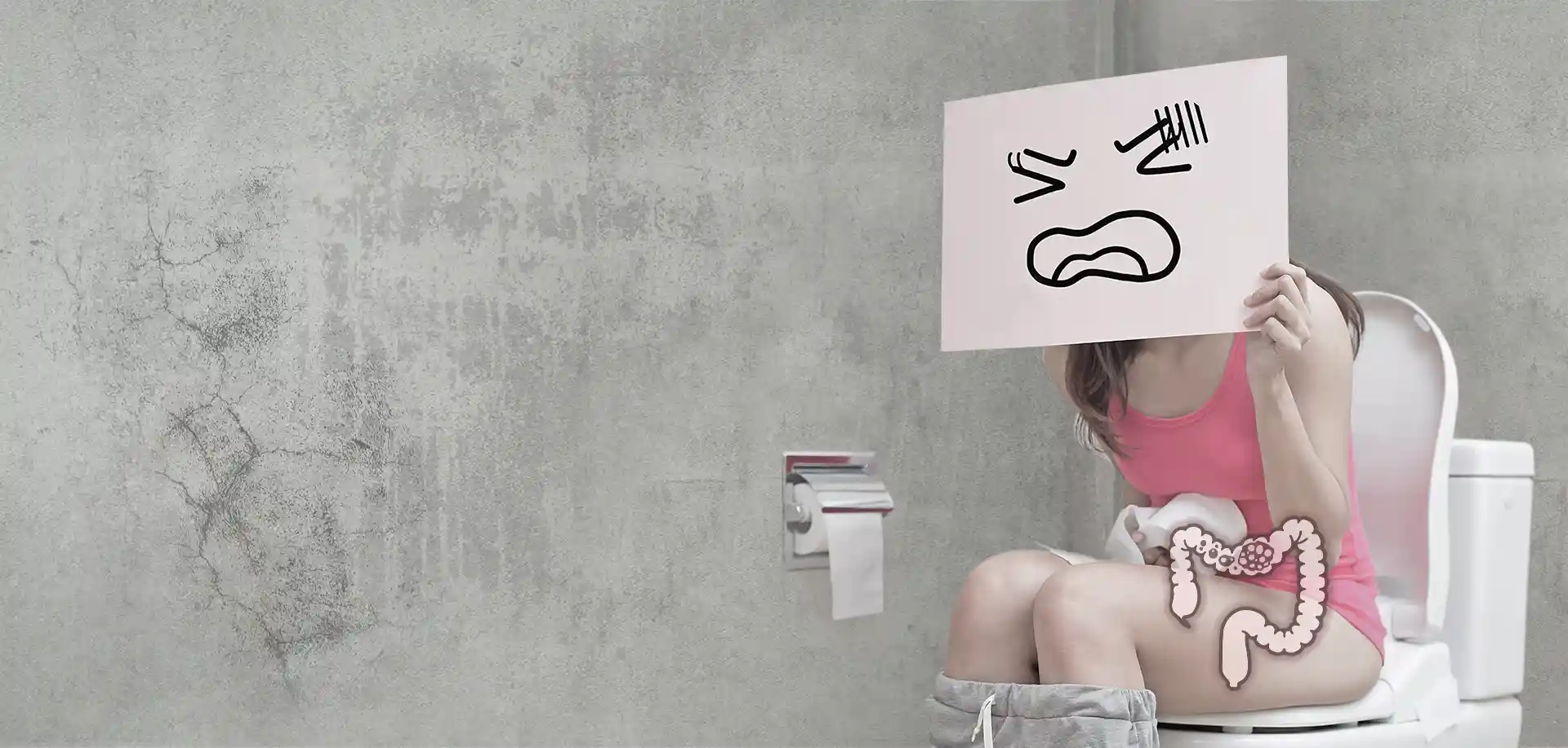 Do the hidden threats like intestinal mucoid plaque bother you and cause you suffer on the toilet bowl